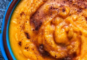 Butternut Squash Puree With Maple And Cinnamon