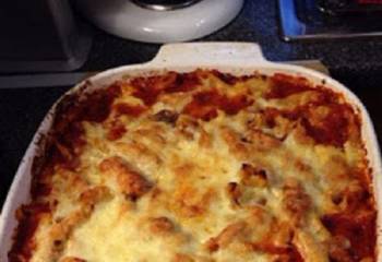 Italian Chicken Pasta Bake