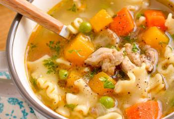Syn Free Chicken Vegetable Pasta Soup