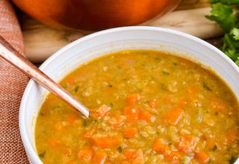 Syn Free Spicy Carrot And Lentil Soup