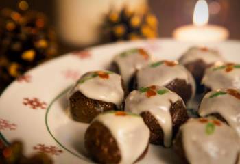 Mini Chocolate Orange Christmas Puddings