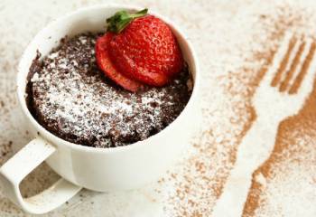 2 Syn Chocolate Microwave Mug Cake | Slimming World Recipe