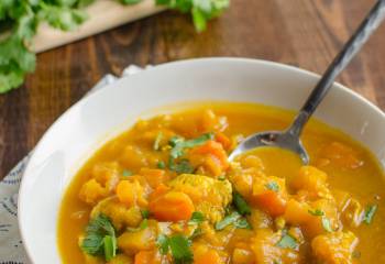 Curried Chicken And Butternut Squash Soup
