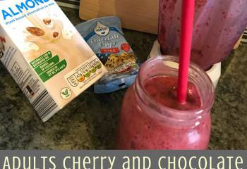 Adults Cherry And Chocolate Smoothie (Dairy Free)