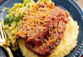 Beef And Sweet Potato Meatloaf