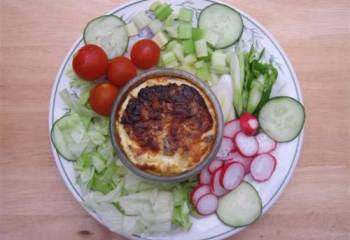 Mini Quiche Salad