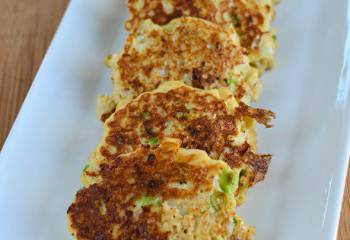 Cauliflower And Spring Onion Fritters