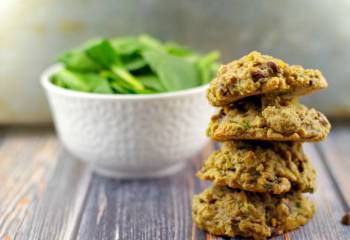 Award-Winning Healthy Chocolate Chip Spinach Cookies