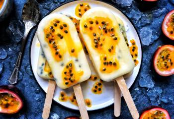 Passion Fruit Ice-Lollies