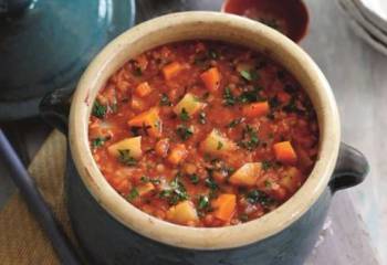 Slimming Worlds Tomato, Lentil And Vegetable Soup