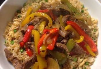 Beef And Peppers In Black Bean Sauce (Slimming World Friendly)