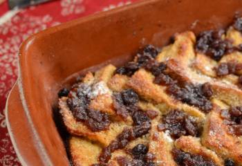 Christmas Mince Pie Bread Pudding