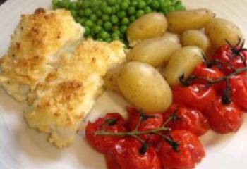 Crispy Topped Cod (Slimming World Friendly)