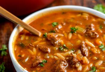 Syn Free Beef Celery Orzo Stew