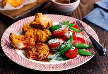 Southern Style Chicken With Buffalo Sauce