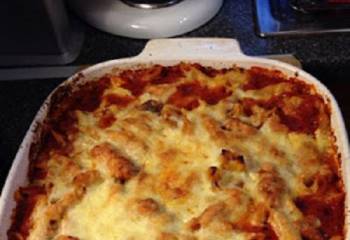 Italian Chicken Pasta Bake