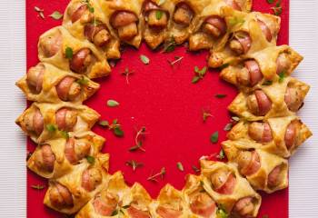 Pigs In Blankets Christmas Wreath