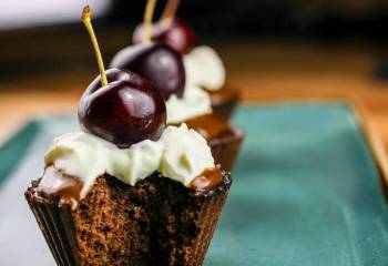 1 Syn Black Forest Scan Bran Cupcakes