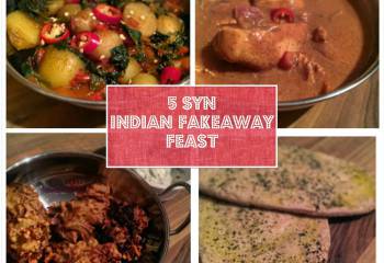 Recipe:- 5 Syn Indian Fakeaway Feast!